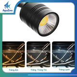 Đèn rọi bể cá Riverside NF06 NF07 3 màu trắng lạnh, trắng trung tính, trắng ấm tùy chỉnh tiêu cự, góc độ đèn