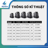 Bơm hút đáy SEABILLION trục gốm chất lượng cao có thể điều chỉnh lưu lượng HY 800-3000