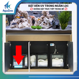 Đèn UV tích hợp hẹn giờ hồ cá Riverzone 3w 5w 7w 11w 13w - đèn uv diệt tảo, diệt khuẩn cho bể thủy sinh