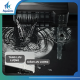 Lọc treo bể cá Cherlam 3.5w 6w 8w 350/ 550/ 800 | Lọc treo có thể tùy chỉnh lưu lượng và vật liệu lọc bể cá thủy sinh