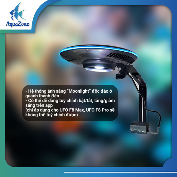 LINK MỚI Đèn Zetlight UFO F8 MAX - Đèn Led cho hồ thủy sinh