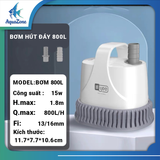 Bơm hút đáy bể cá Yee 800L 1200L 1500L 2500L 3000L siêu yên tĩnh, hoạt động mạnh mẽ