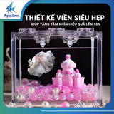 Lồng cách ly cá hộp vuông, lồng ấp cá cho cá mẹ cá con