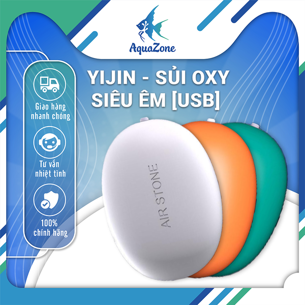 Máy Sủi Oxy Mini Kết Nối USB  YIJIN - Sục Khí Oxi Cho Bể Cá Cảnh Siêu Êm Và Nhẹ [SỦI USB]