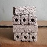 1 thanh - SỨ RIVERSIDE (THANH XÁM - THANH VÀNG - THANH MÈ) - VẬT LIỆU LỌC CHO HỒ CÁ