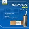 BÌNH CO2 INOX WYIN 1L, 2L, 4L KÈM ĐỒNG HỒ ĐẾM GIỌT