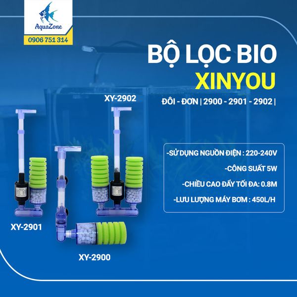 BỘ LỌC BIO XINYOU ĐÔI - ĐƠN | 2900 - 2901 - 2902 |