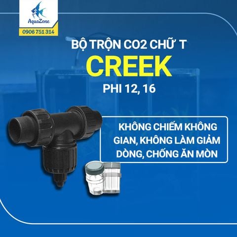 BỘ TRỘN CO2 CHỮ T CREEK - PHI 12, 16 GWXH-12,12 | GWXH-16,16