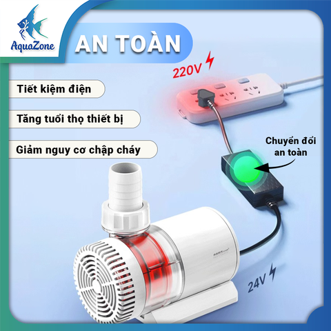 Bơm Netlea Aquatime Series - Bơm bể cá lưu lượng lớn, tùy chỉnh thông minh qua Bluetooth