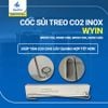 Cốc sủi treo CO2 inox Wyin
