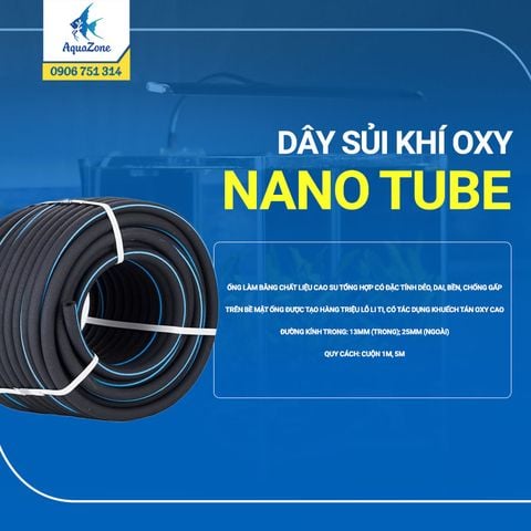 DÂY SỦI KHÍ OXY NANO TUBE 1M-2M-3M-4M-5M-10M