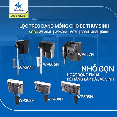 SOBO-LỌC WP303H | WP606H | 607H | 308H | 408H |508H