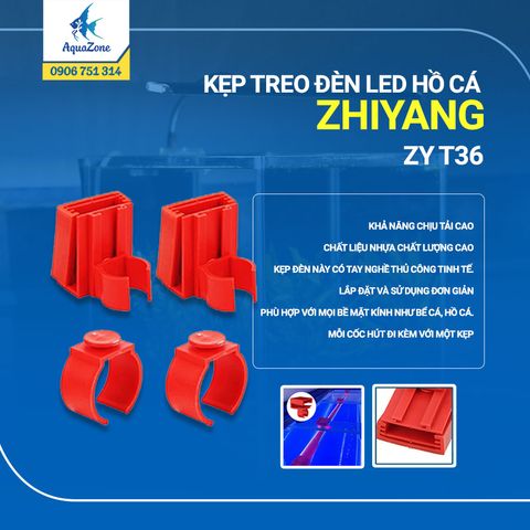 ZY - Kẹp đèn led hồ cá  ZYT36
