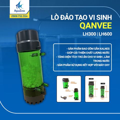 Lò đảo vi sinh Qanvee LH300 - 600 thông minh, hiệu quả cao, dễ sử dụng