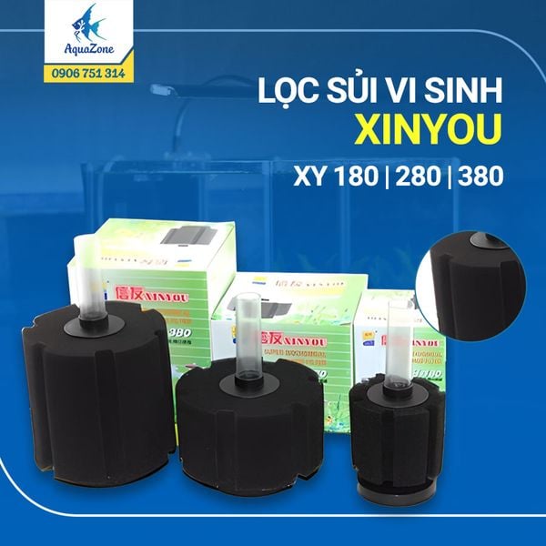 MÁY LỌC VI SINH - LỌC SỦI VI SINH  XINYOU XY [ 180 | 280 | 380 ] Thiết bị lọc sủi vi sinh thế hệ mới