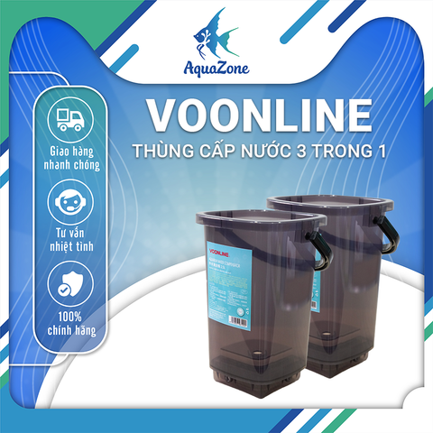 Thùng cấp nước VOONLINE, thùng cấp nước tùy chỉnh lưu lượng cho bể cá