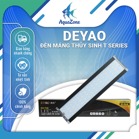 Đèn led máng Deyao T Series, đèn led lên màu cá cảnh hệ ánh sáng RGB, 3 cấp độ sáng