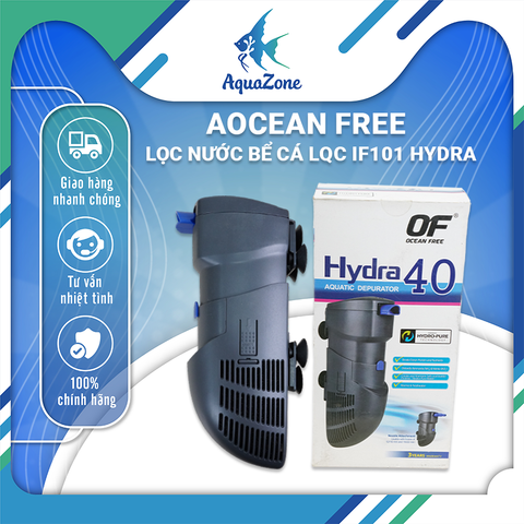 Lọc OF HYDRA tích hợp 3 trong 1 (lọc, bơm, tạo luồng) cho bể cá hoạt động yên tĩnh