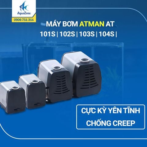 MÁY BƠM ATMAN AT 101S | 102S | 103S | 104S | - Dòng bơm thế hệ mới, tiết kiệm điện