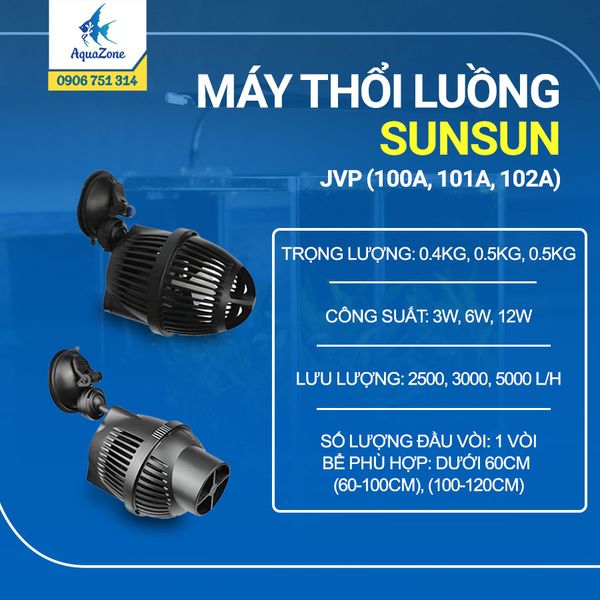 MÁY THỔI LUỒNG SUNSUN JVP (100A, 101A, 102A)