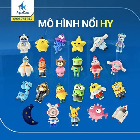 MÔ HÌNH NỔI TRANG TRÍ HỒ CÁ-HY