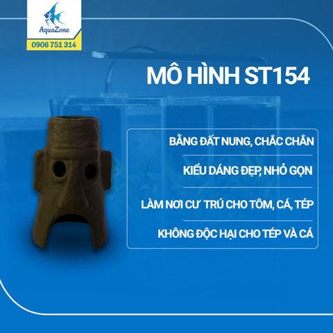 Mô hình hang động cho cá tép trú ST154