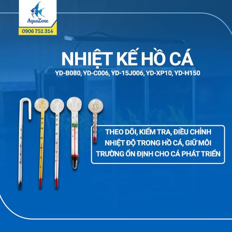 NHIỆT KẾ HỒ CÁ YD-B080, YD-C006, YD-15J006, YD-XP10, YD-H150