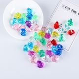 Sỏi thủy tinh xanh, hồng, tím, trắng đa dạng màu lót nền tiểu cảnh