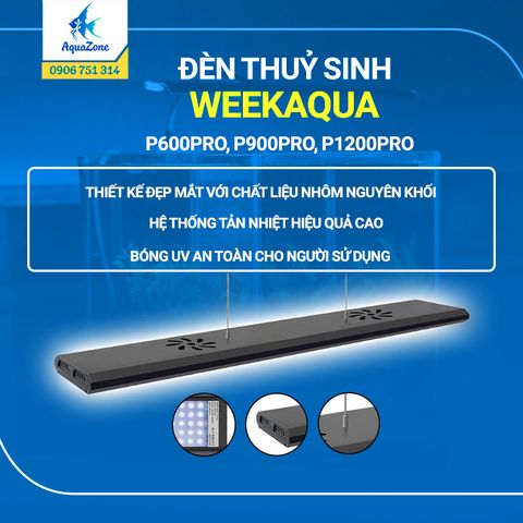 ĐÈN THUỶ SINH WEEKAQUA P PRO | P600PRO, P900PRO, P1200PRO |