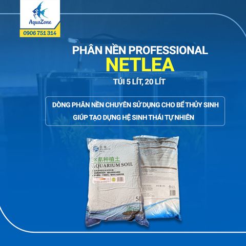 Phân nền Netlea Professional tạo dựng hệ sinh thái tự nhiên (Túi 5L, 20L)