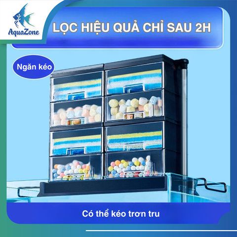 Lọc Bakki Yee nhiều ngăn - Lọc dàn mưa ngăn kéo tiện lợi