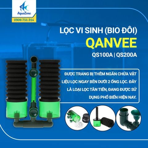QANVEE-LỌC VI SINH (BIO ĐÔI) QS100A | QS200A