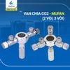 VAN CHIA CO2 - MUFAN (2 VÒI, 3 VÒI)
