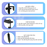 Đèn led Frok nano P2 mini/pro RGB siêu sáng, chip đèn công nghệ cao | đèn led bể cá thuỷ sinh đỏ cá không đỏ nước