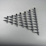 CHIA OXY INOX PHI 4- CHIA OXY PHI 4: 2,3,4,5 VAN (Inox chống gì, có khóa điều chỉnh)