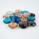 Sỏi trang trí chậu cây, bể cá, sỏi thủy tinh đa dạng kiểu dáng đặc biệt, bắt mắt, nhiều màu sắc