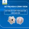 1 Viên - SỨ TRỤ HOA 6 CÁNH 10CM | VẬT LIỆU LỌC HỒ CÁ