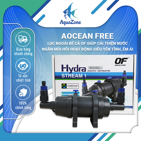 Lọc ngoài bể cá OF giúp cải thiện nước, ngăn mùi hôi hoạt động siêu yên tĩnh, êm ái