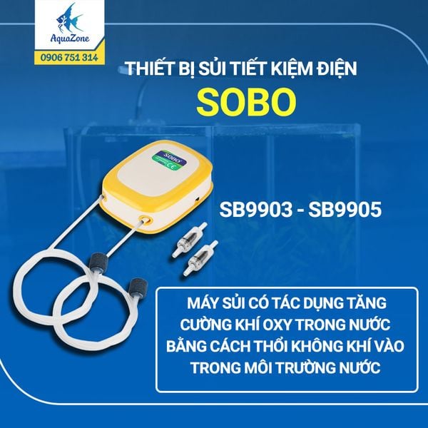 SOBO-SỦI SB9903 - SB9905 | Thiết bị sủi tiết kiệm điện