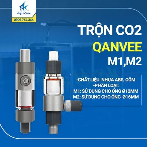 TRỘN CO2 QANVEE M1 M2 SIÊU MỊN