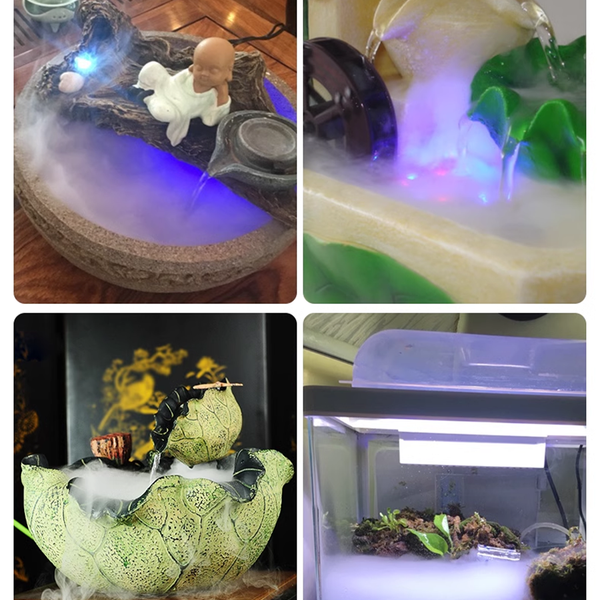 Máy Tạo Khói Hồ Cá Mini Kết Hợp Đèn Led Đổi Màu Tự Động - AquaZone ...