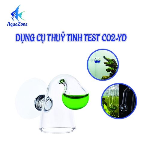 DỤNG CỤ THUỶ TINH TREO KIỂM TRA CO2 (NGẮN - DÀI -TRÒN)