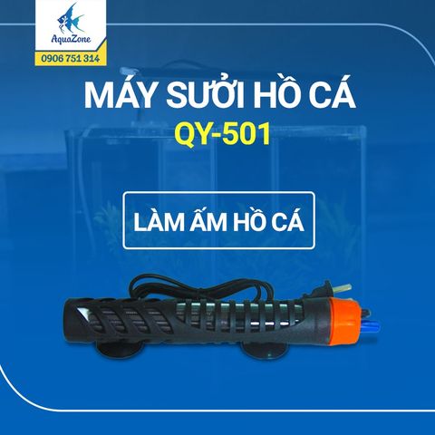 Thiết bị sưởi tự động làm ấm nước hồ cá QY-501