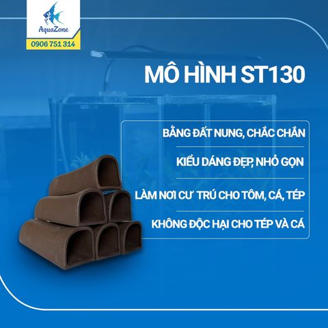 mô hình hang động cho cá, tép