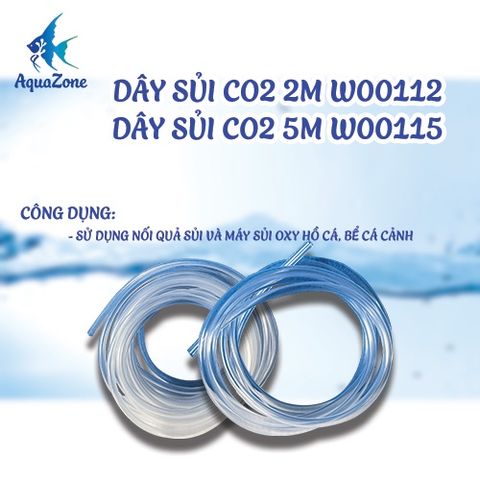 DÂY SỦI CO2 CHỐNG GẬP WYIN (1m,2m, 5m)