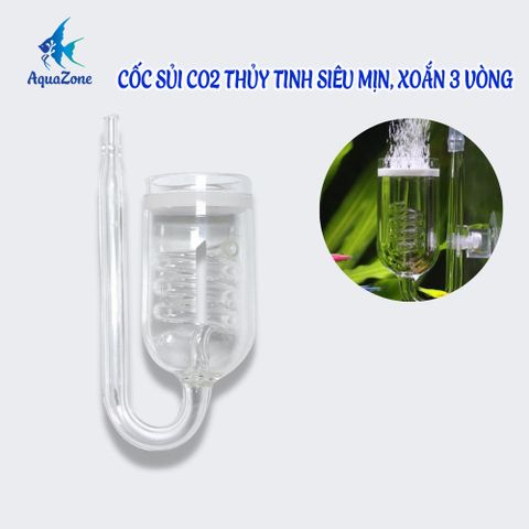 CỐC SỦI CO2 THỦY TINH SIÊU MỊN (YD-YXHQ20), XOẮN 3 VÒNG (YD-YSXHQ28), SIÊU MỊN MIỆNG HOA (YDHXHQ28)