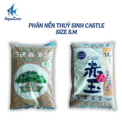 PHÂN NỀN THUỶ SINH CASTLE SIZE S, M
