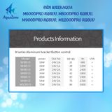 ĐÈN WEEK AQUA M - DPRO RGBUV I Phiên bản Giá treo, Dùng App M600D-PRO, M800D-PRO, M900D-PRO, M1200D-PRO (RGB-UV)