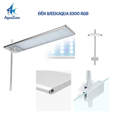 ĐÈN THỦY SINH WEEK AQUA-S300 RGB | THIẾT BỊ ĐÈN MỚI