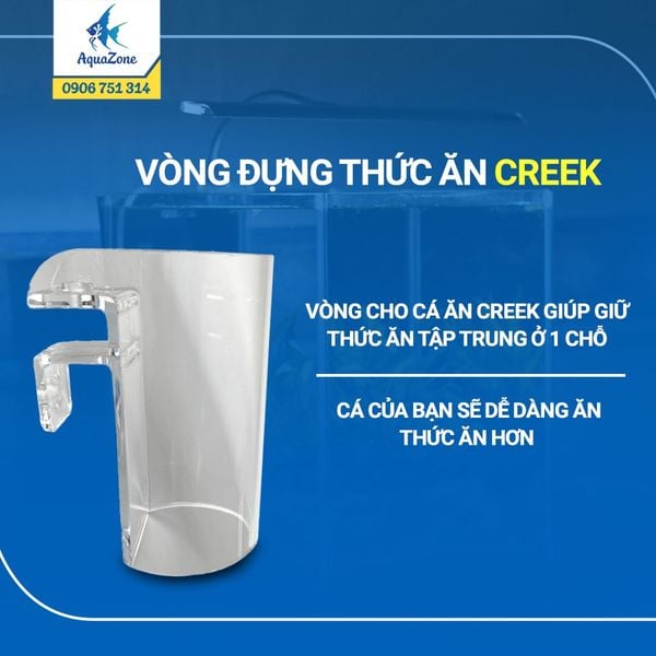 Vòng đựng thức ăn cho cá tiện lợi - Creek